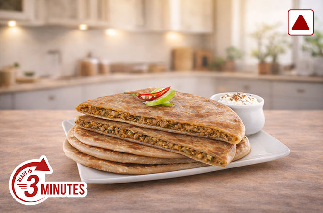 Chicken Kheema Paratha