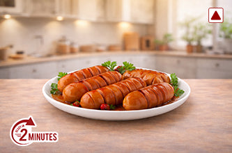 chicken carribean sausages